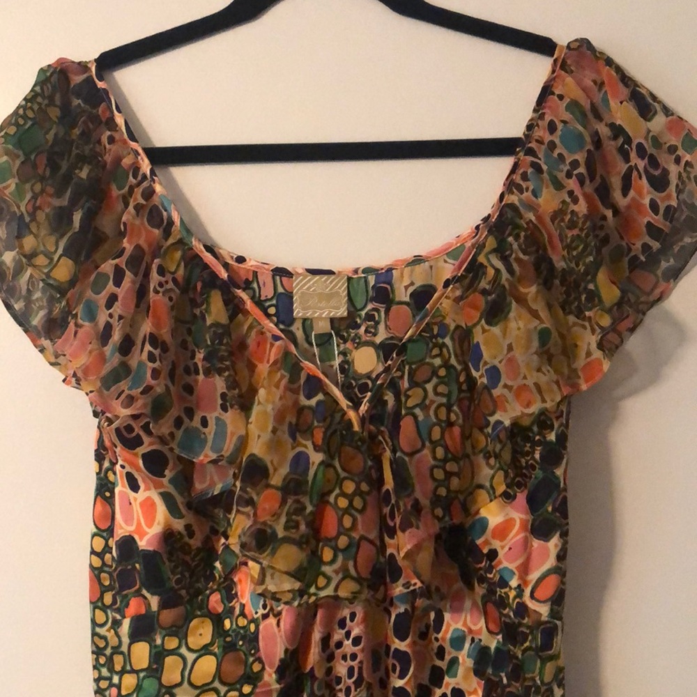 Silk top - Picture 2 of 3